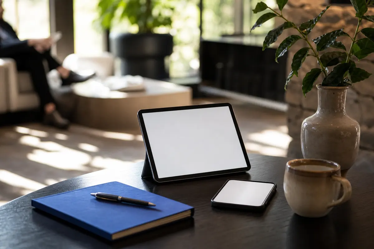 Editorial intake planning scene for AI Answering in River Forest, Illinois