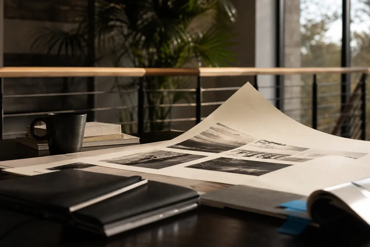 Editorial marketing planning scene for Rock Falls, Illinois