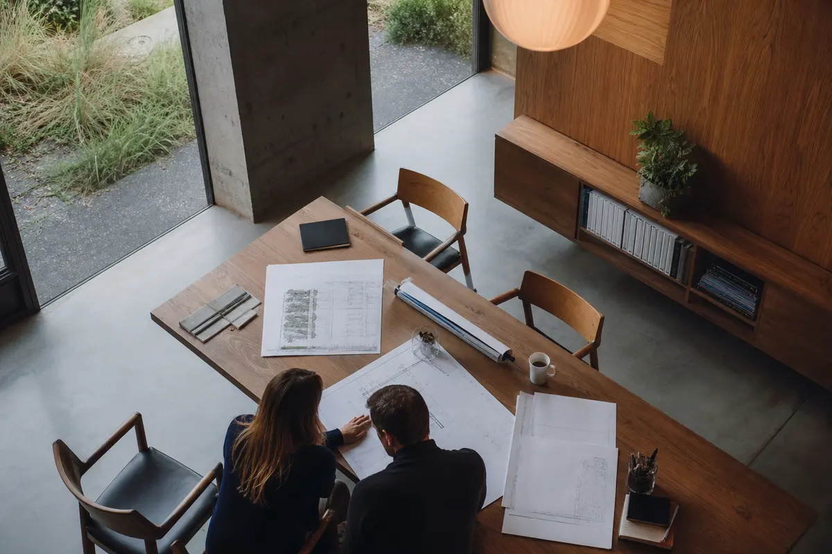 Editorial platform planning scene for Custom Software in Rock Island, Illinois