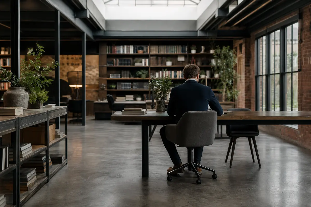 Editorial marketing planning scene for Programmatic SEO in Springfield, Illinois