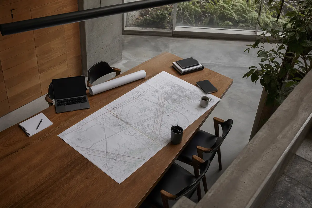 Editorial platform planning scene for Custom Software in University Park, Illinois