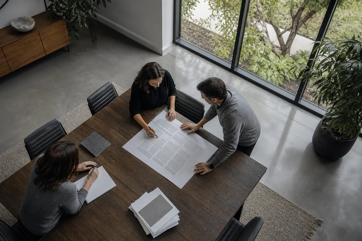 Editorial marketing planning scene for Wheaton, Illinois