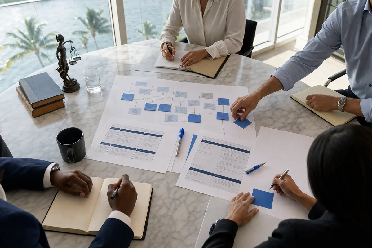 Editorial illustration for AI Answering planning in Miami