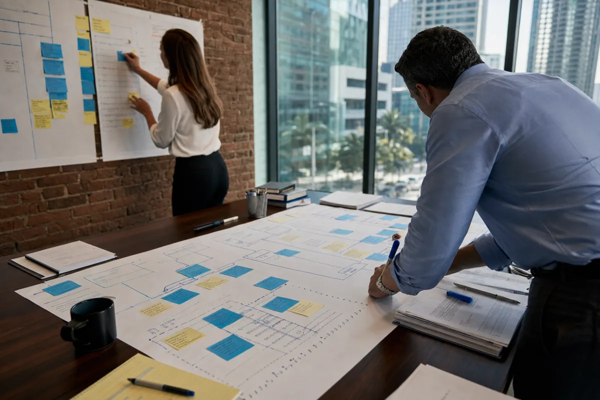 Editorial illustration for Automation planning in Miami