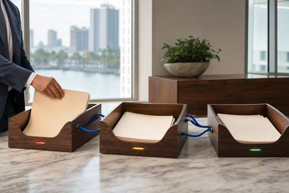 Automation editorial concept for Miami law firms