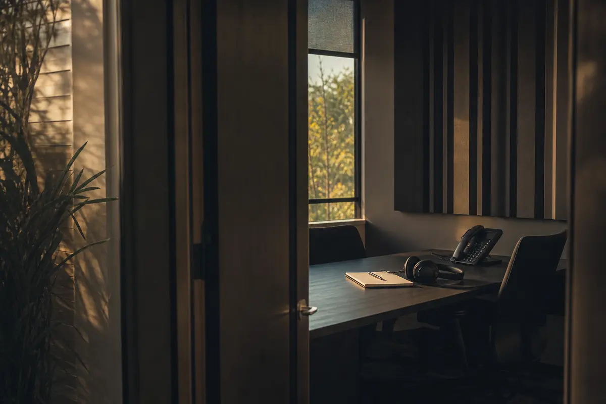 Editorial intake planning scene for Automation in Bright, Indiana