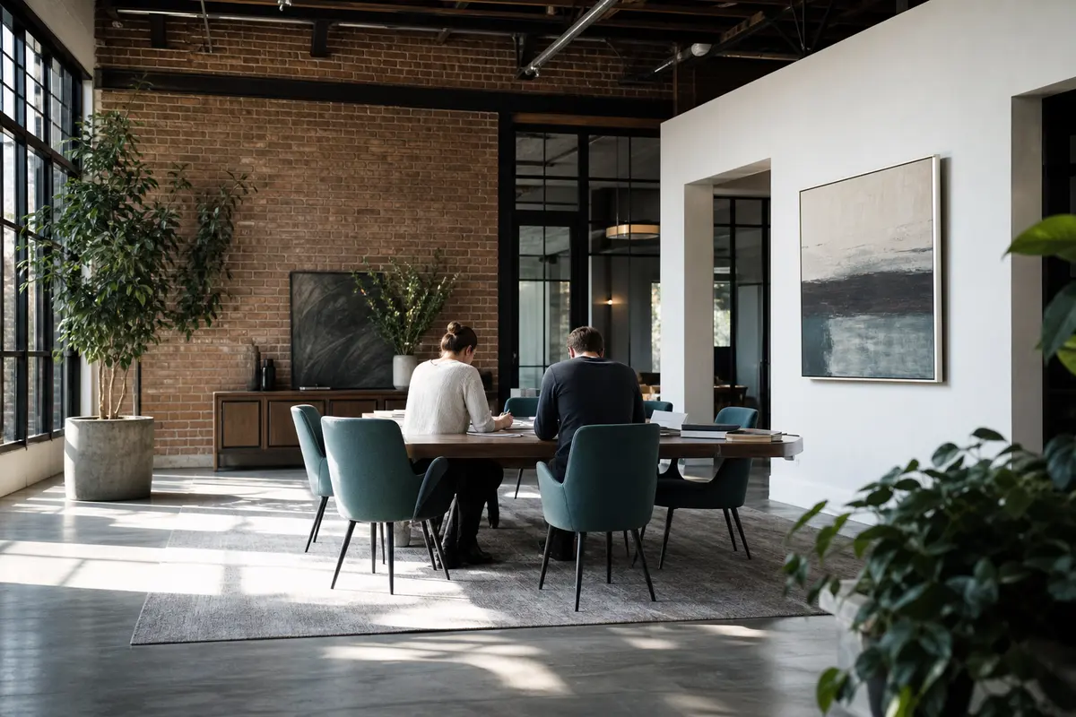 Editorial marketing planning scene for Dyer, Indiana