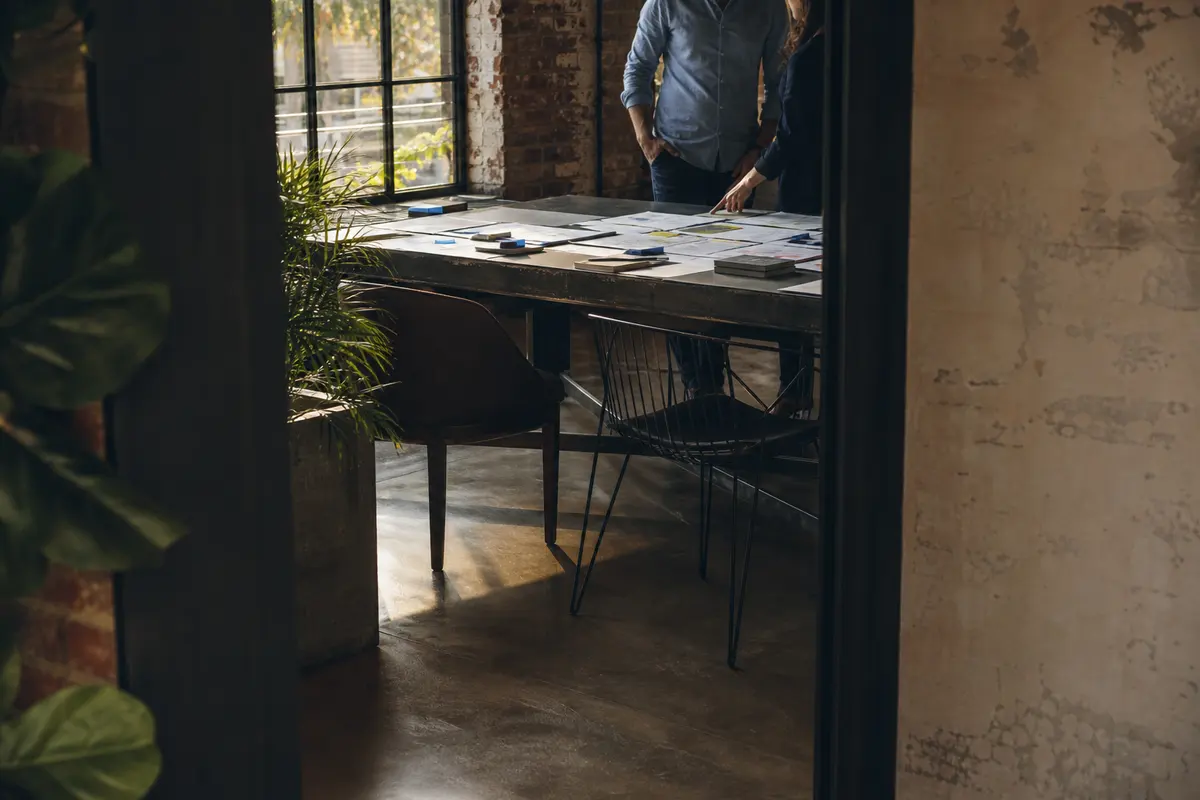 Editorial marketing planning scene for Local Service Ads in Franklin, Indiana