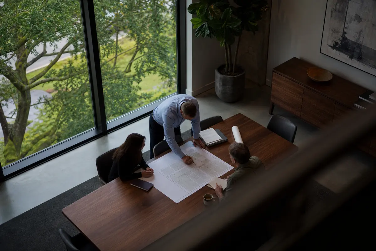 Editorial marketing planning scene for Hartford City, Indiana