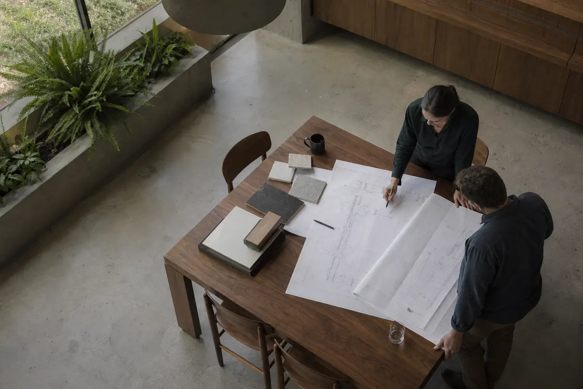 Editorial platform planning scene for Custom Software in La Porte, Indiana