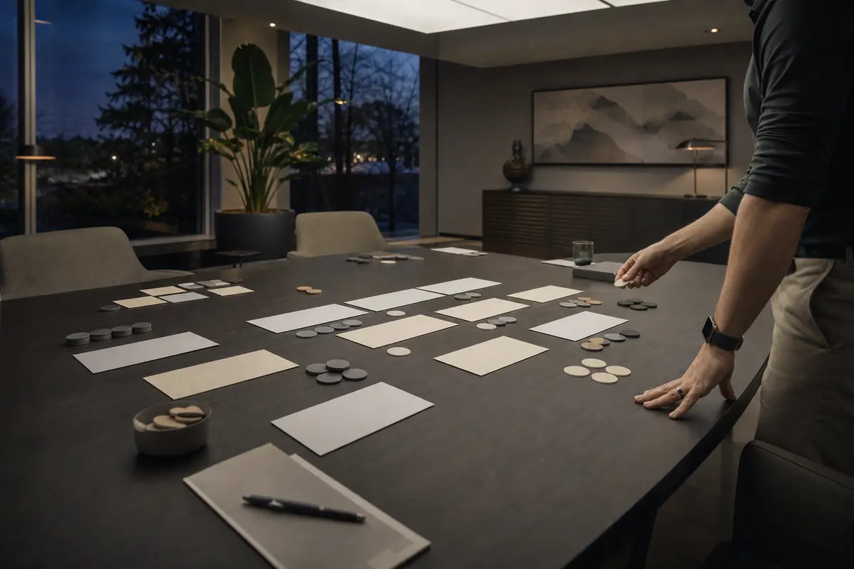 Editorial platform planning scene for Custom Software in Merrillville, Indiana