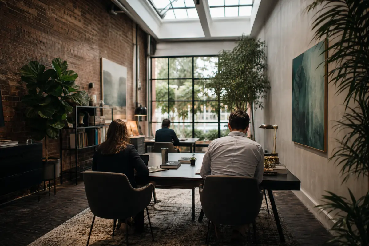 Editorial marketing planning scene for Programmatic SEO in Munster, Indiana