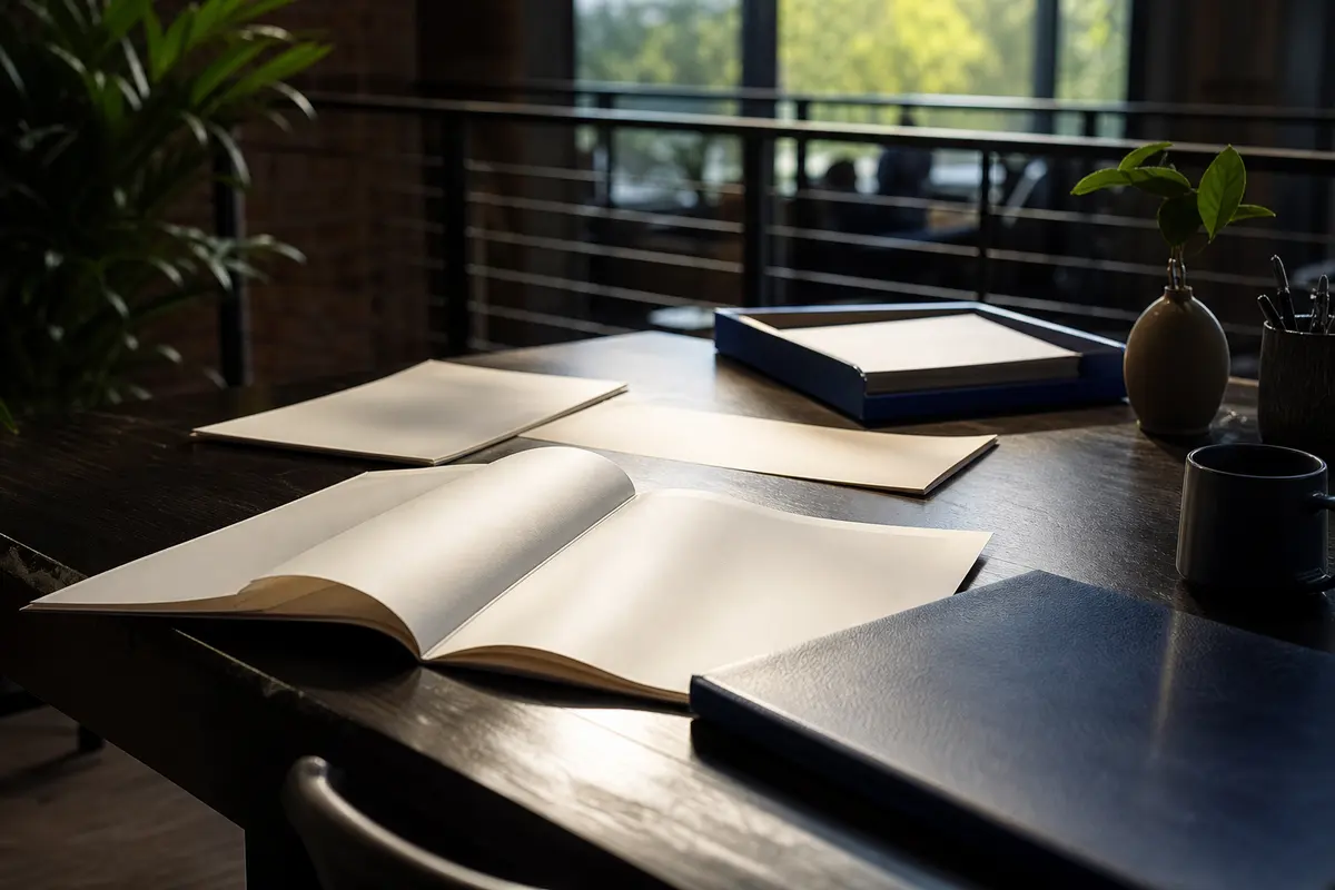 Editorial marketing planning scene for Yorktown, Indiana