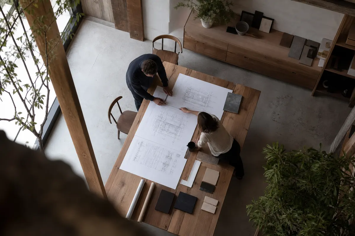 Editorial platform planning scene for Custom Software in Zionsville, Indiana