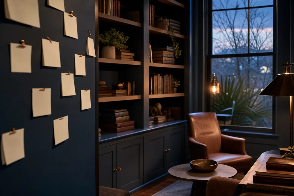 Editorial marketing planning scene for Decorah, Iowa