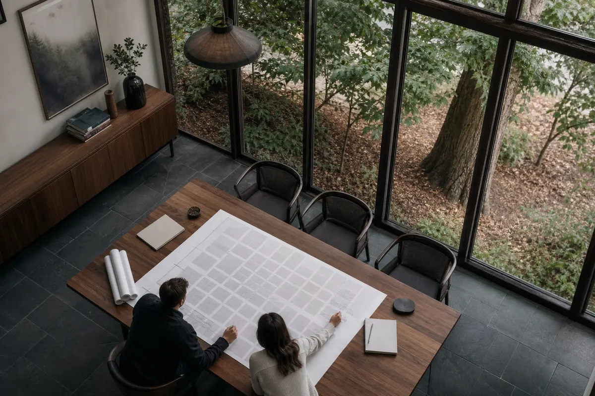 Editorial marketing planning scene for DeWitt, Iowa