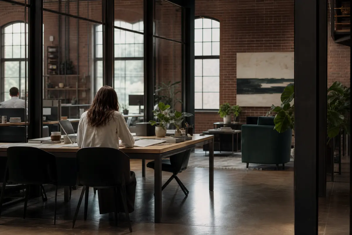 Editorial marketing planning scene for Dubuque, Iowa