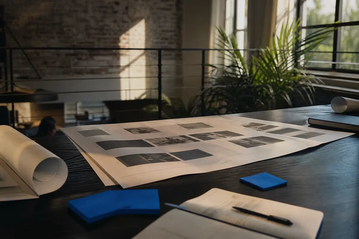 Editorial marketing planning scene for Legal News in Iowa Falls, Iowa
