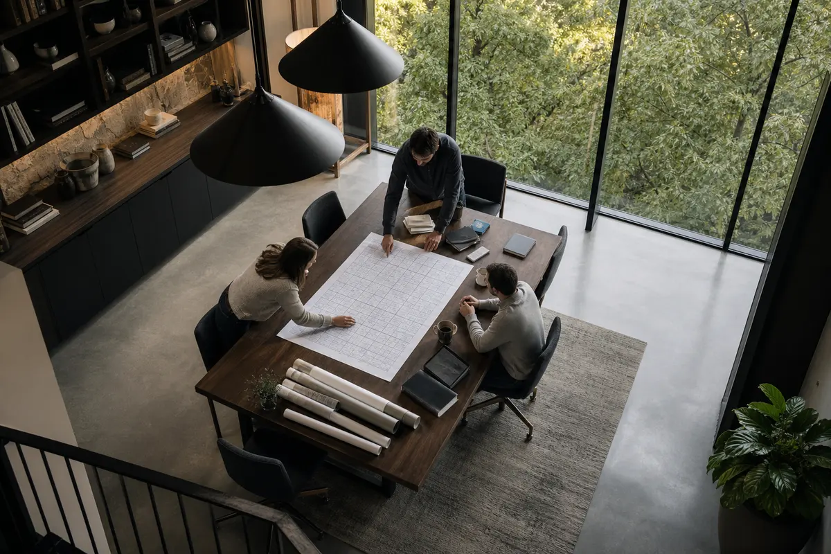 Editorial marketing planning scene for Reputation & Reviews in Tiffin, Iowa