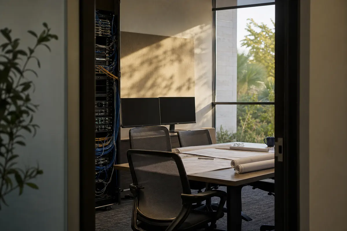 Editorial platform planning scene for Custom Software in Urbandale, Iowa