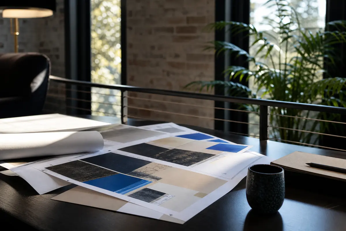 Editorial marketing planning scene for West Des Moines, Iowa