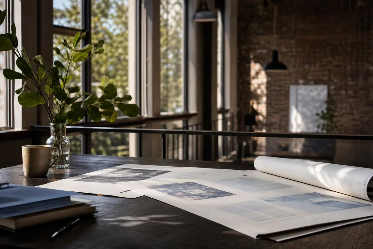Editorial marketing planning scene for Legal News in Atchison, Kansas