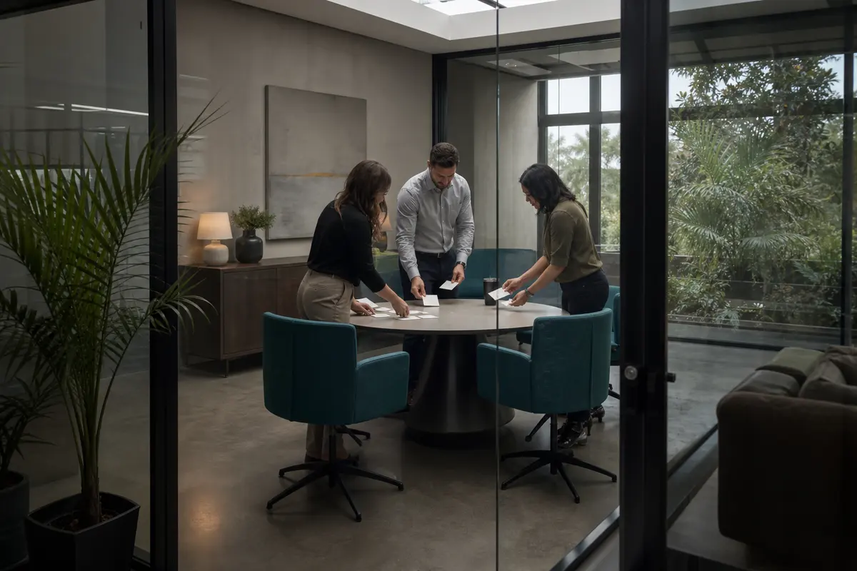 Editorial intake planning scene for Automation in Coffeyville, Kansas