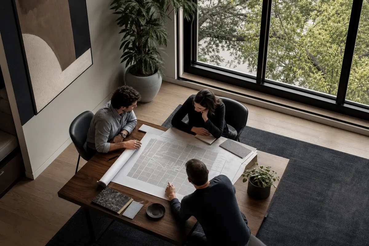 Editorial marketing planning scene for Programmatic SEO in Concordia, Kansas