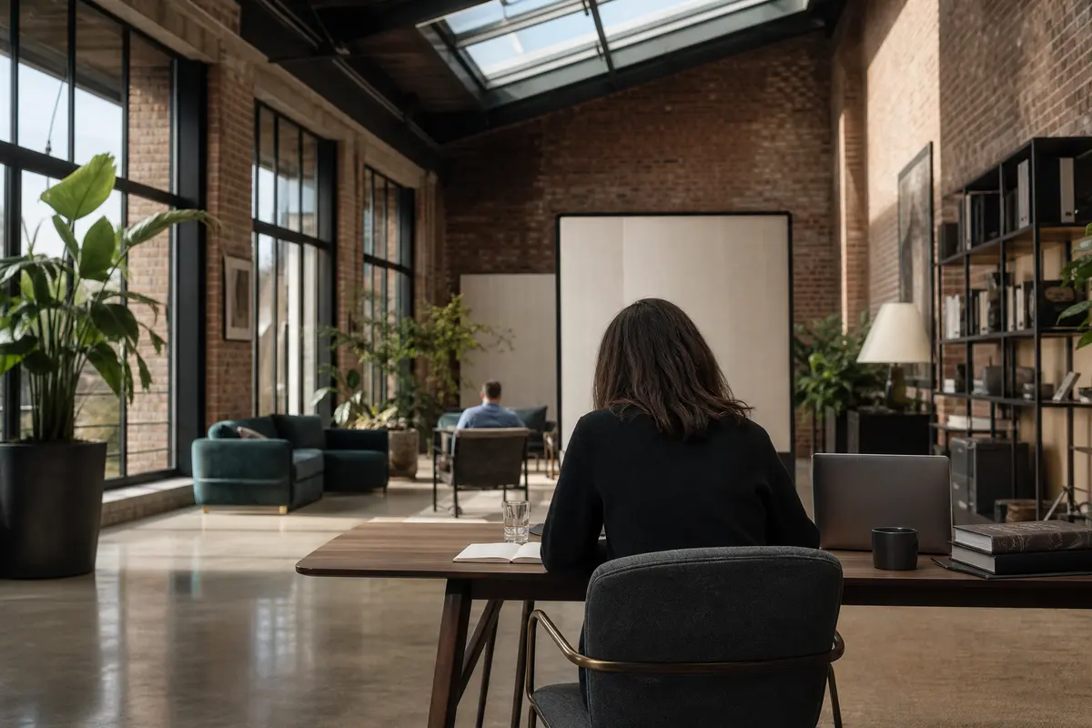 Editorial marketing planning scene for Legal News in Olathe, Kansas