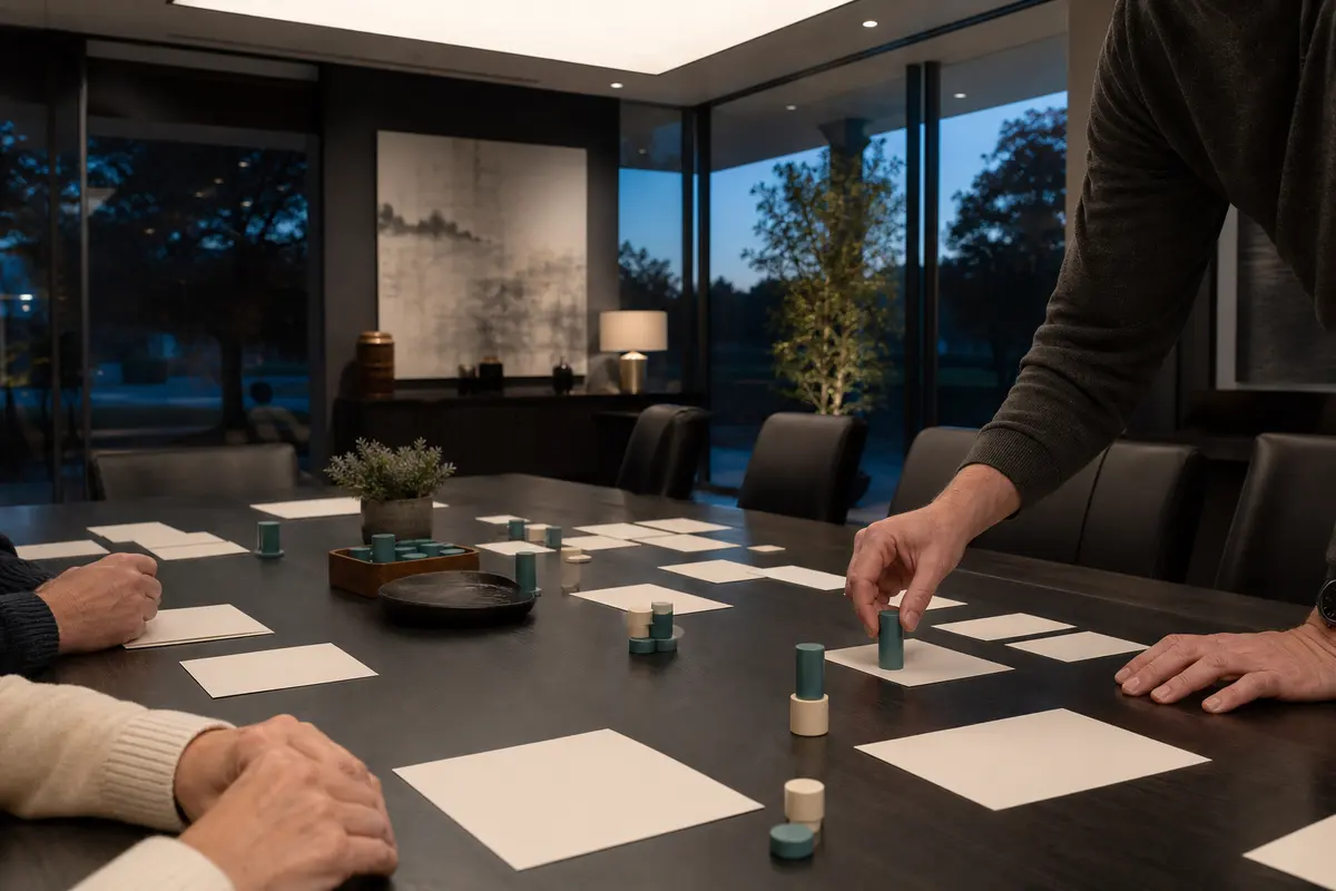 Editorial platform planning scene for Custom Software in Paola, Kansas