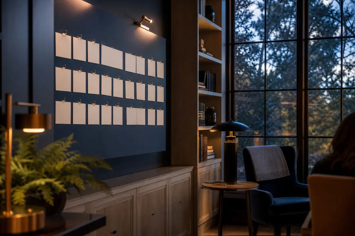 Editorial marketing planning scene for Legal News in Wellington, Kansas