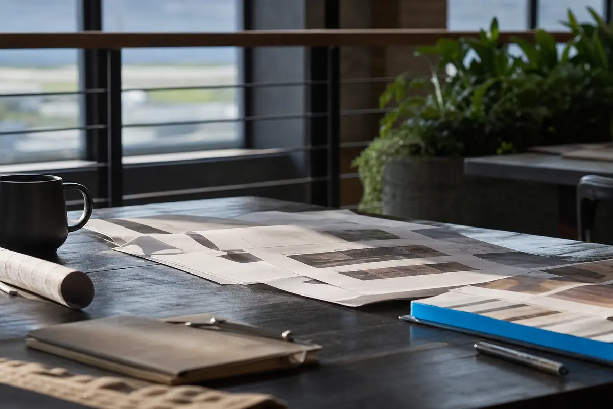 Editorial marketing planning scene for Legal News in Central City, Kentucky