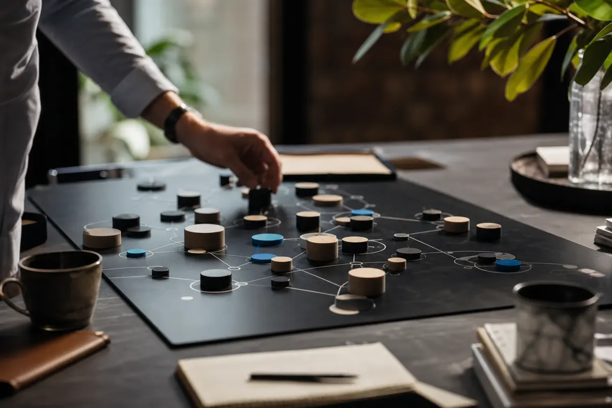 Editorial platform planning scene for Custom Software in Covington, Kentucky