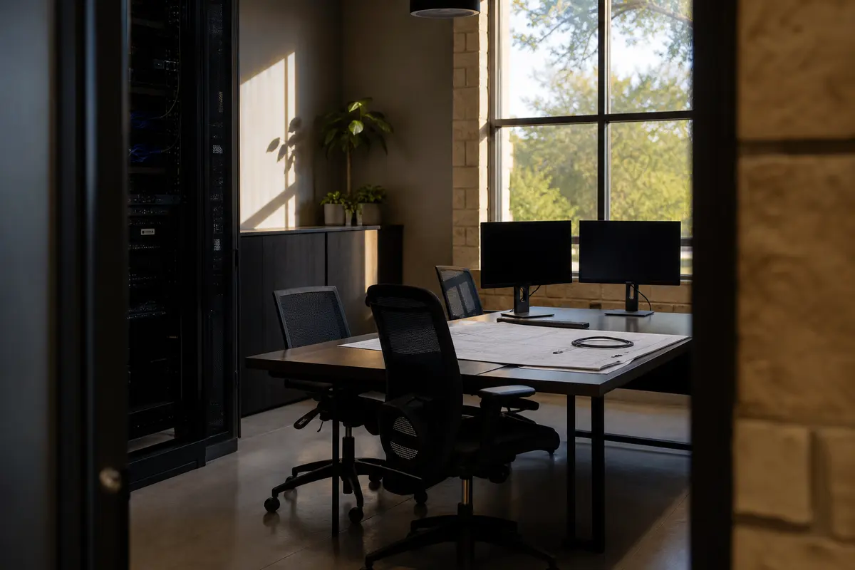 Editorial platform planning scene for Dedicated Hosting in London, Kentucky
