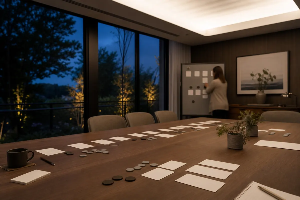 Editorial platform planning scene for Dedicated Hosting in Mount Washington, Kentucky
