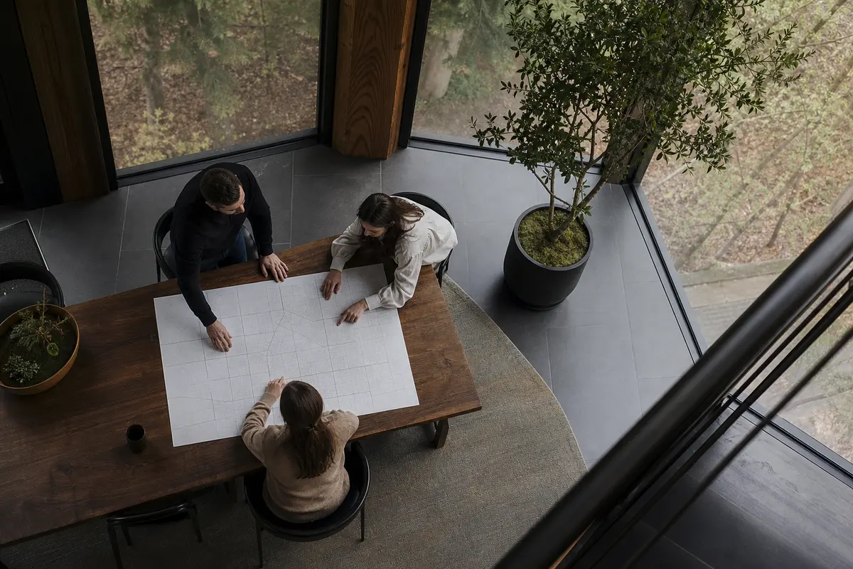 Editorial marketing planning scene for Reputation & Reviews in Nicholasville, Kentucky