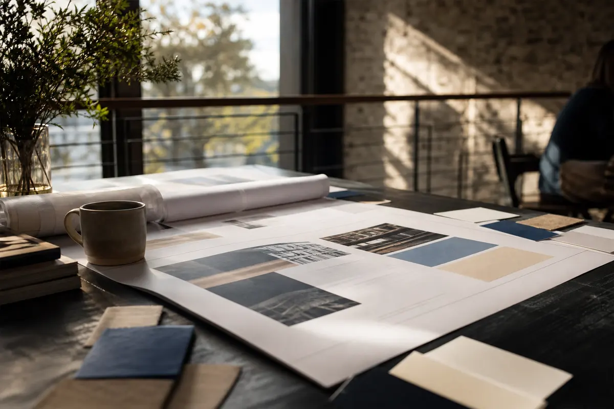 Editorial marketing planning scene for Legal News in Shelbyville, Kentucky