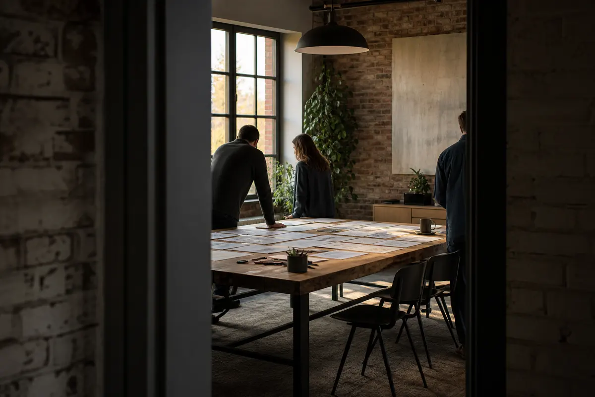 Editorial marketing planning scene for Union, Kentucky