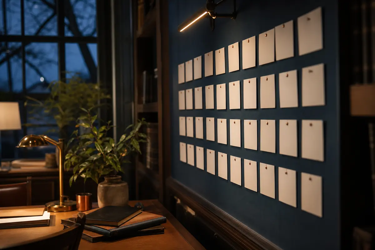 Editorial marketing planning scene for Programmatic SEO in Alexandria, Louisiana