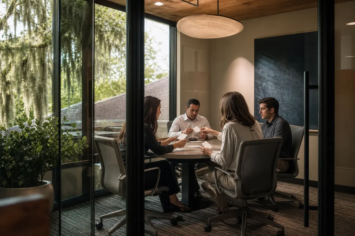 Editorial intake planning scene for Automation in Carencro, Louisiana
