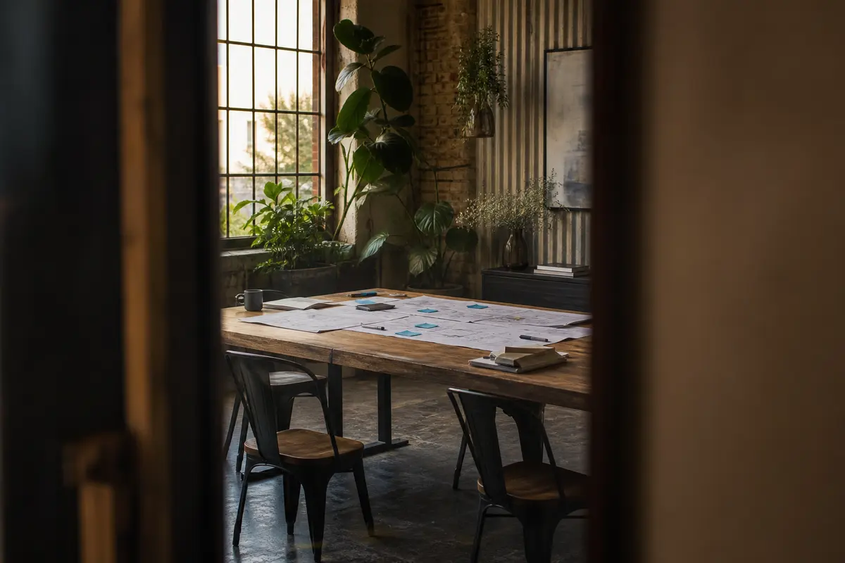 Editorial marketing planning scene for Eunice, Louisiana