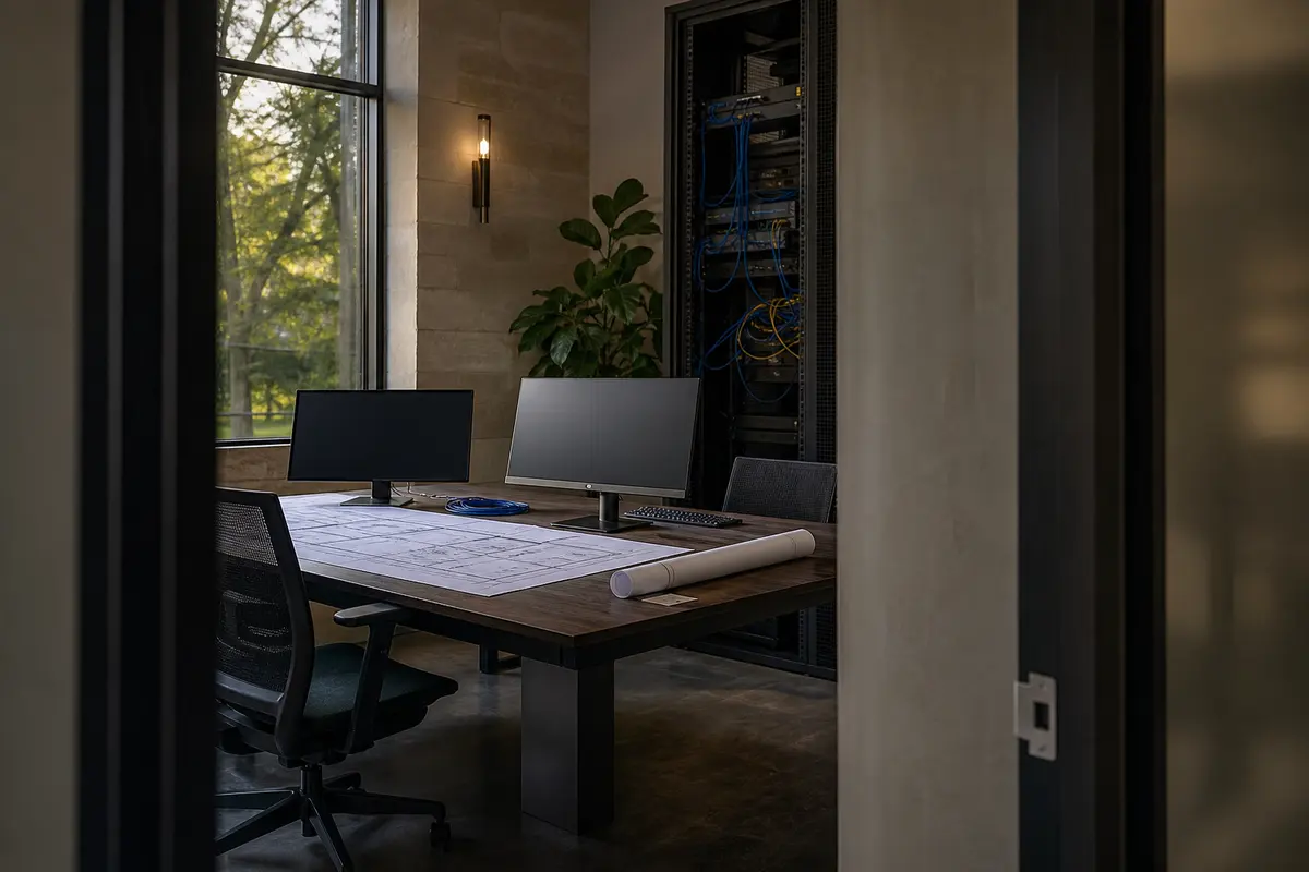 Editorial platform planning scene for Custom Software in Galliano, Louisiana