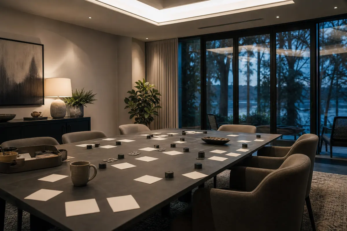 Editorial platform planning scene for Dedicated Hosting in Gardere, Louisiana