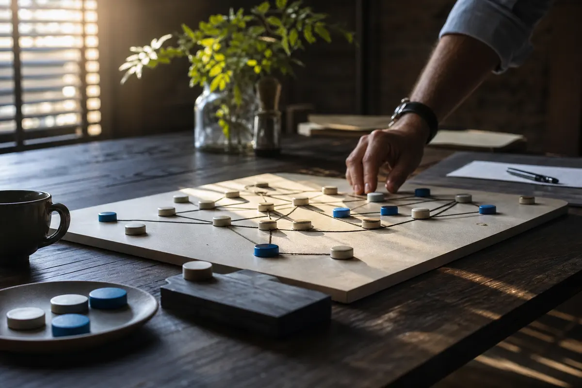 Editorial platform planning scene for Custom Software in Lacombe, Louisiana