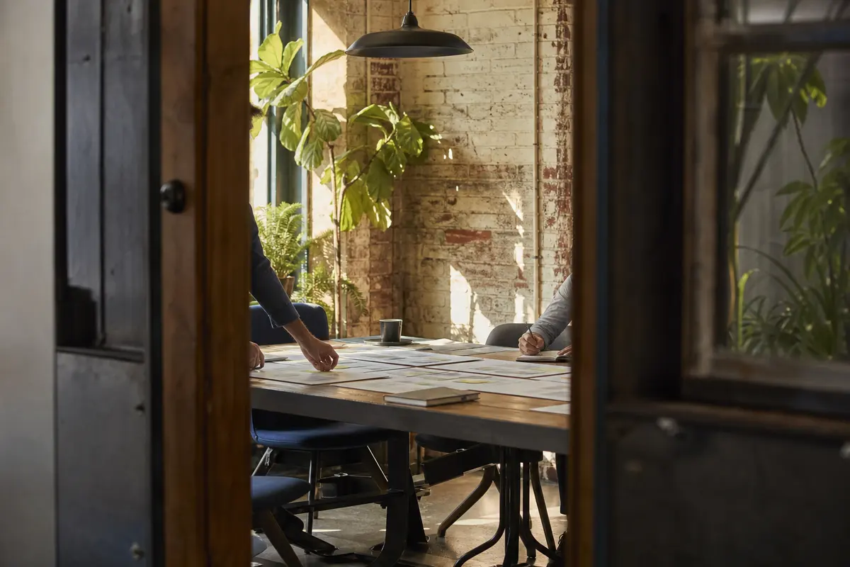 Editorial marketing planning scene for Programmatic SEO in Monroe, Louisiana