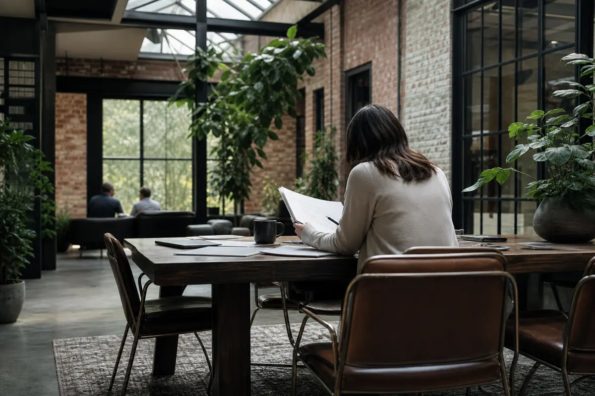 Editorial marketing planning scene for Oak Hills Place, Louisiana