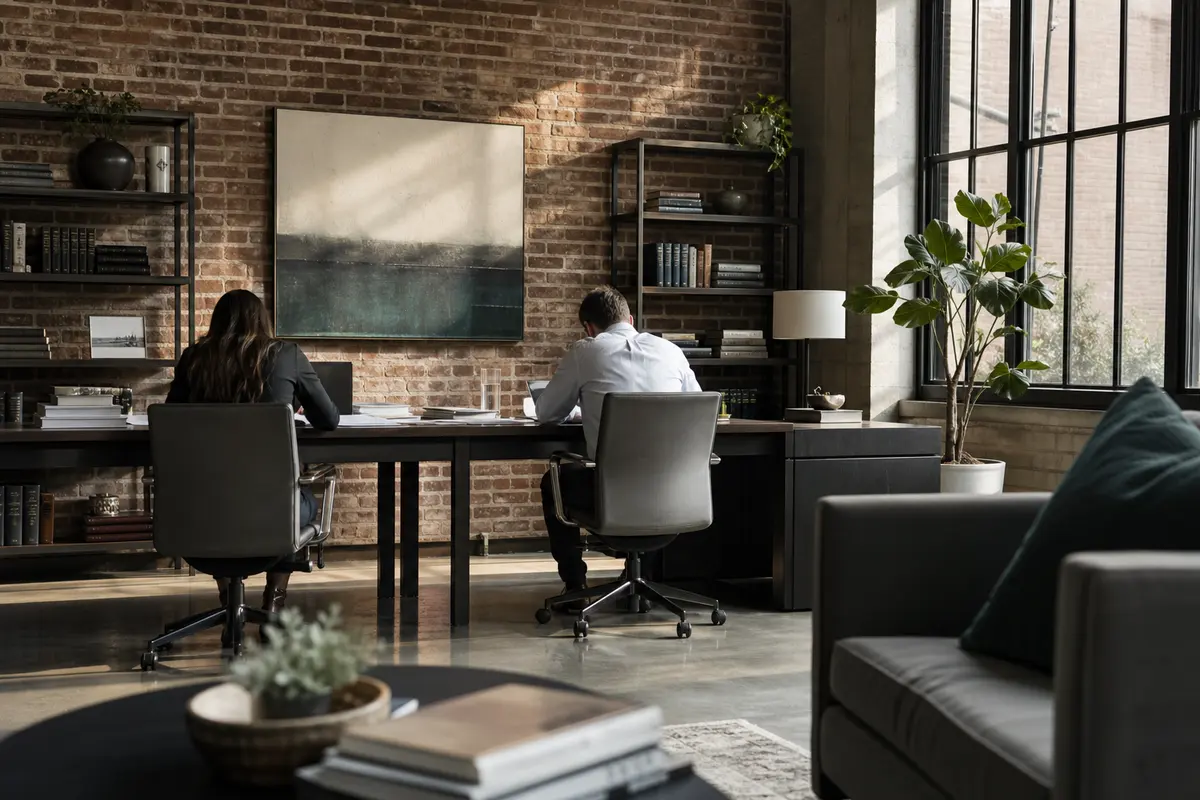 Editorial marketing planning scene for AI SEO in Raceland, Louisiana