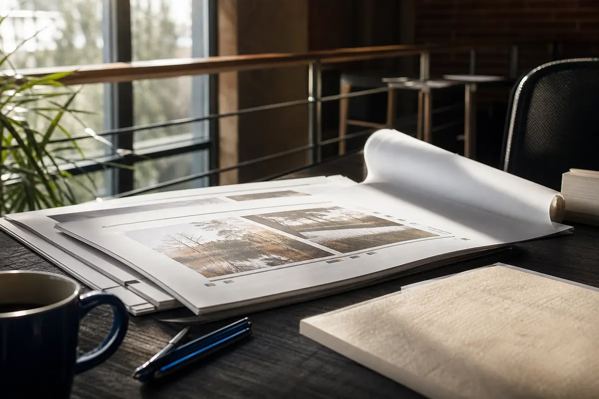 Editorial marketing planning scene for AI SEO in Timberlane, Louisiana
