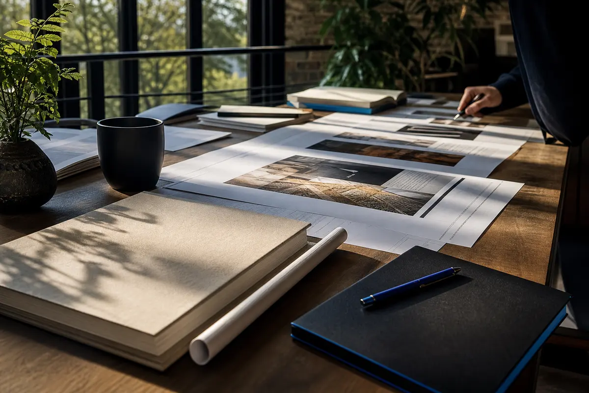 Editorial marketing planning scene for West Monroe, Louisiana
