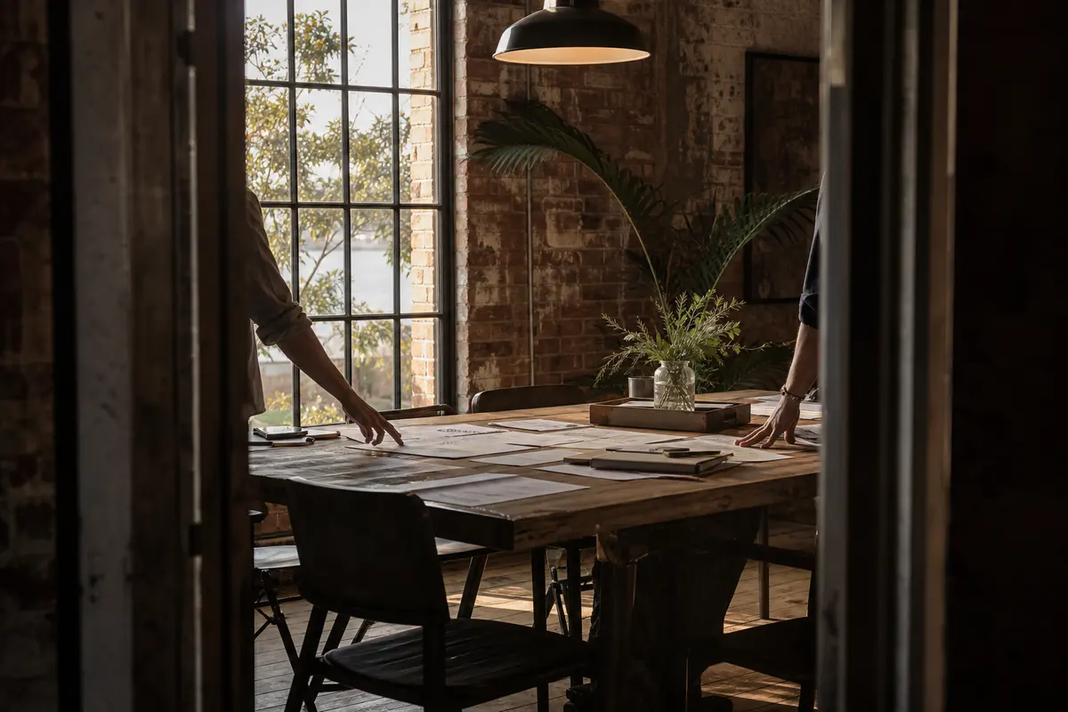 Editorial marketing planning scene for Reputation & Reviews in Westwego, Louisiana
